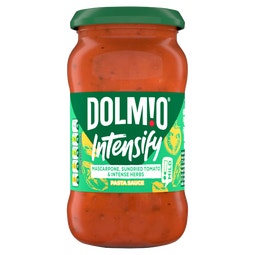 Dolmio Intensify Pasta Sauce Mascarpone, Sundried Tomato and Intense Herbs 400g image
