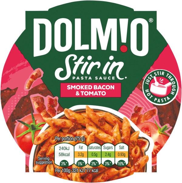 Dolmio® Stir In Bacon and Tomato Pasta Sauce