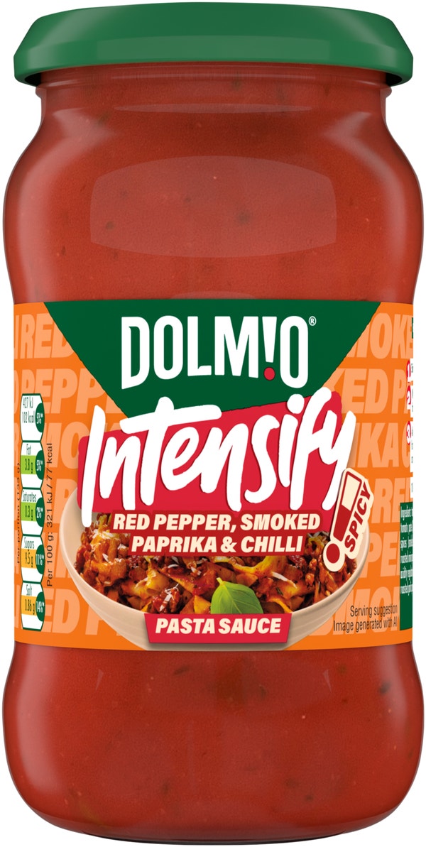 Dolmio® Intensify Spicy Red Pepper, Smoked Paprika & Chilli  Pasta Sauce