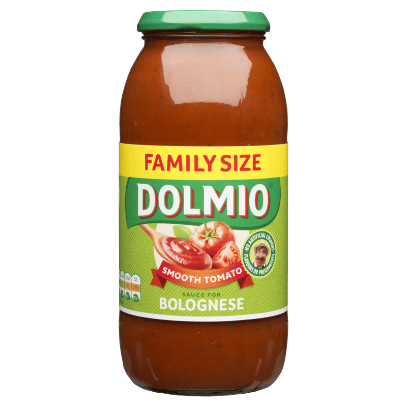 Dolmio® Smooth Tomato Sauce for Bolognese Family Size Dolmio UK