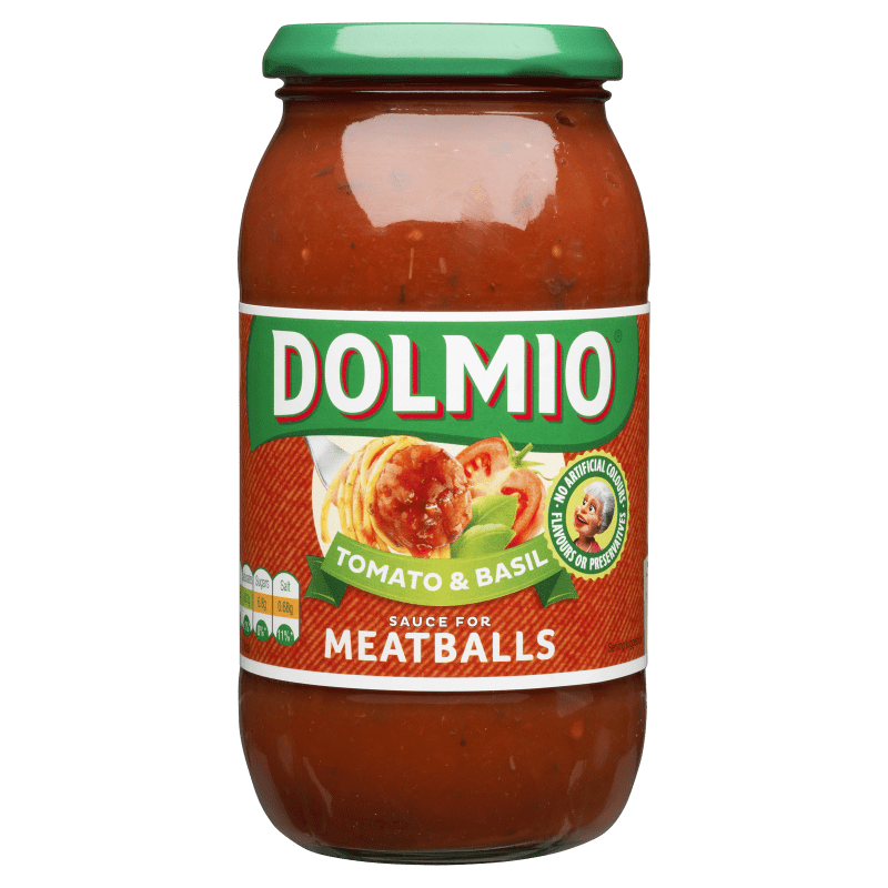 Dolmio® Tomato and Basil Meatball Sauce Dolmio UK