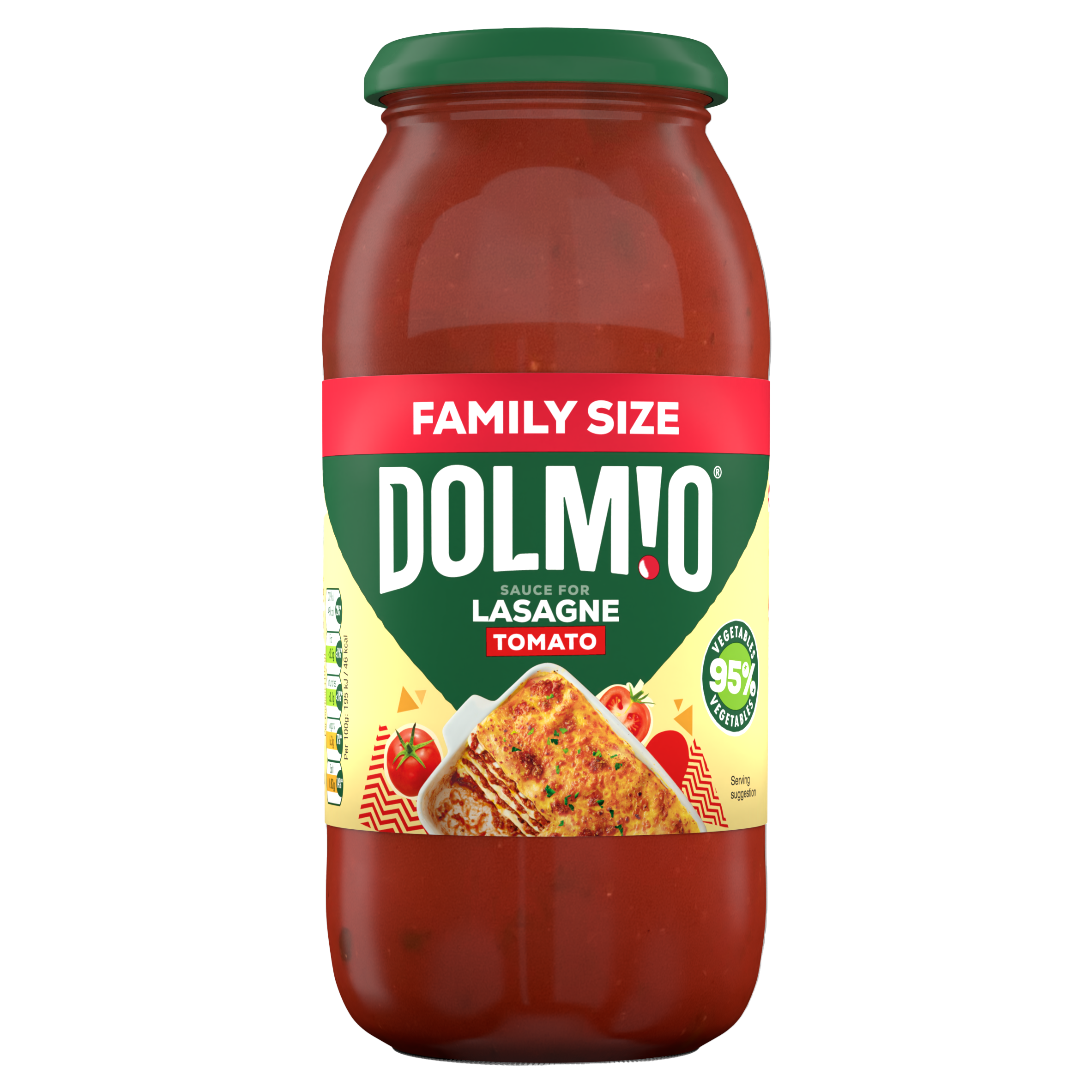 Dolmio® Lasagne Red Tomato Sauce Family Size Dolmio UK